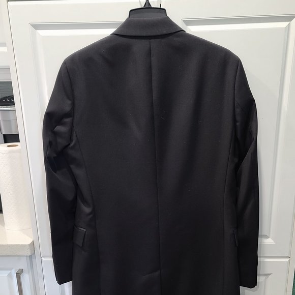 HUGO BOSS Single Breasted Virgin Wool Topcoat - Picture 4 of 9